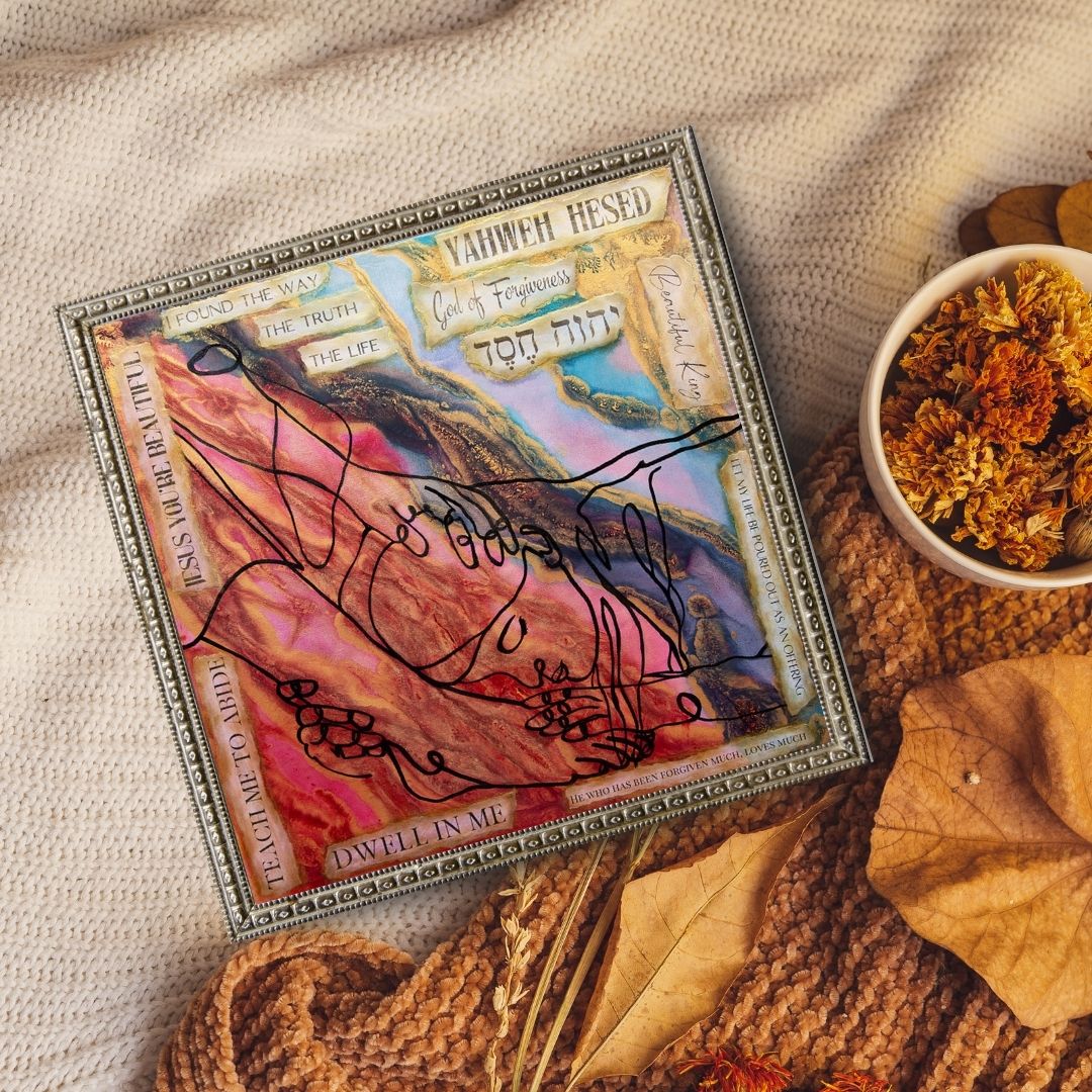 "Let My Life Be Poured Out As An Offering / Yahweh Hesed" - Fine Art Print