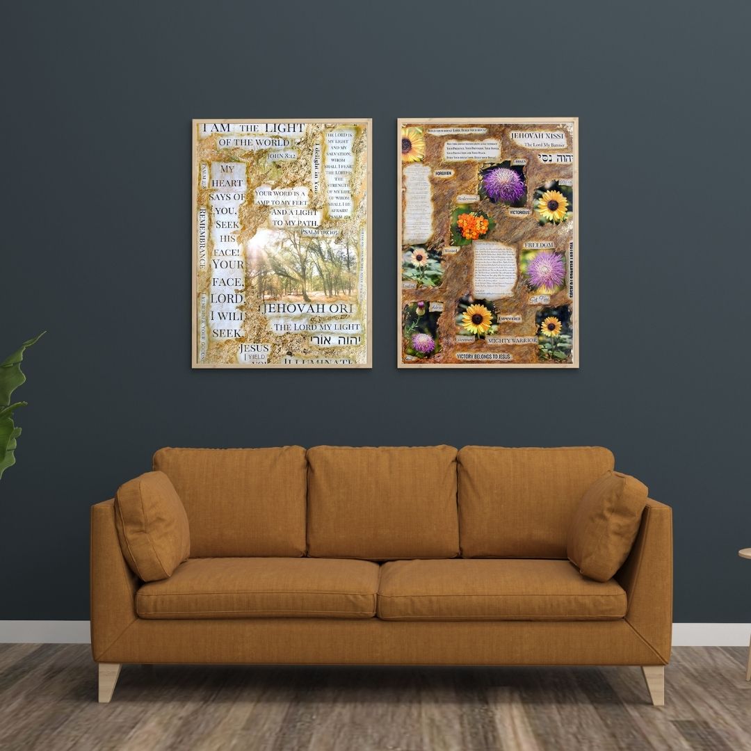 "Illuminate / Jehovah Ori-The Lord My Light" - Fine Art Print