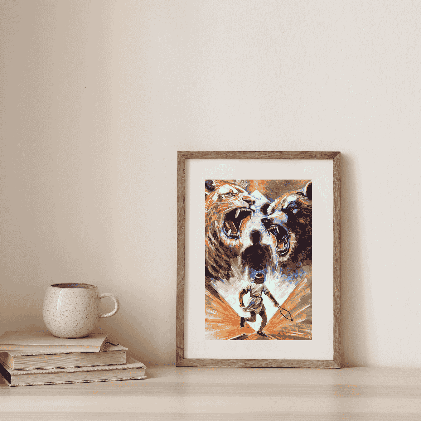 "David & Goliath" - Fine Art Print