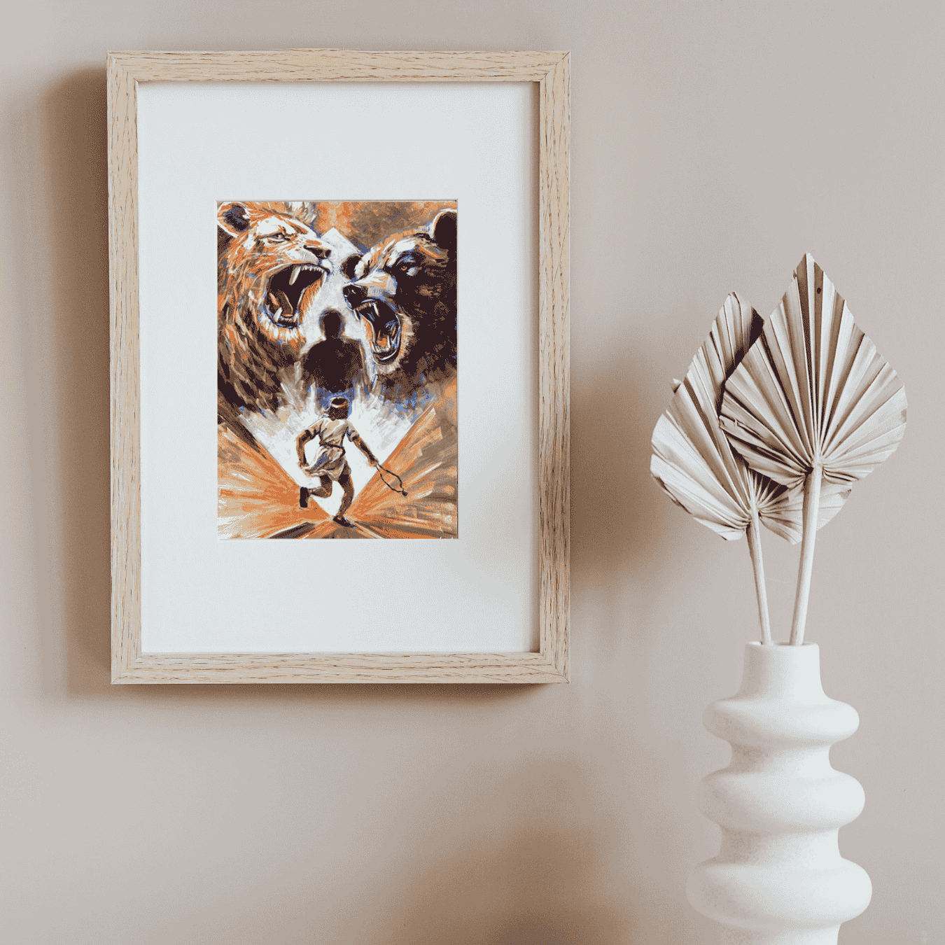 "David & Goliath" - Fine Art Print