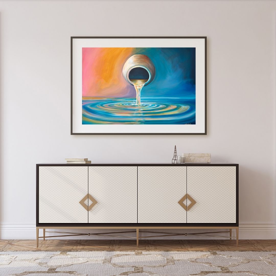 "You Poured It All Out" - Fine Art Print