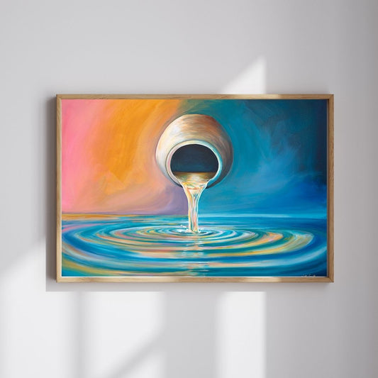 "You Poured It All Out" - Fine Art Print