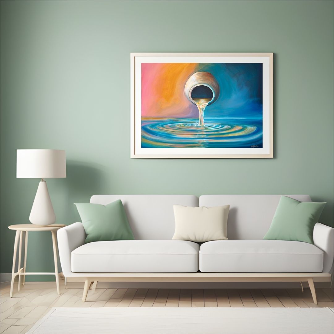 "You Poured It All Out" - Fine Art Print