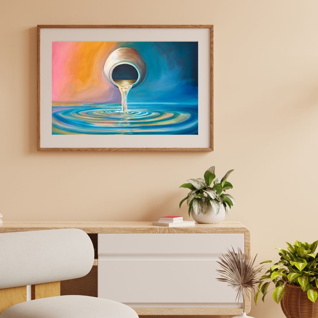 "You Poured It All Out" - Fine Art Print