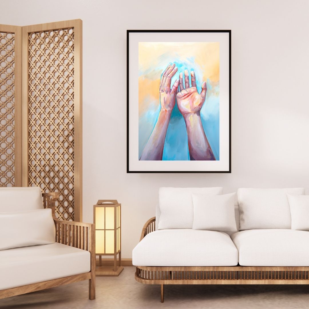 "Holy Hands" - Fine Art Print