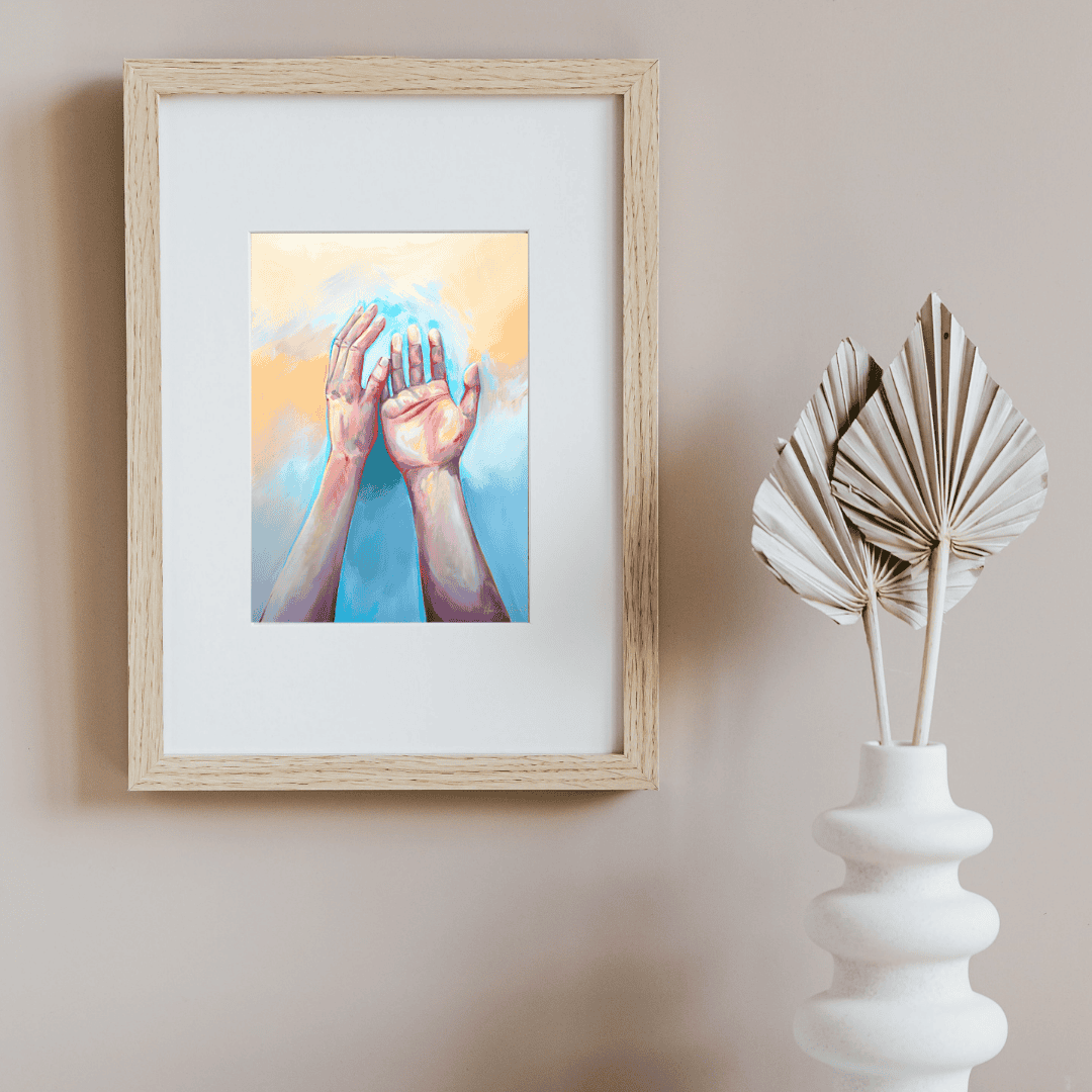 "Holy Hands" - Fine Art Print