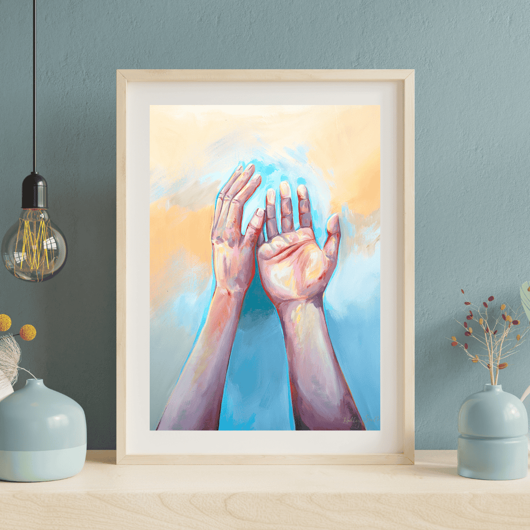 "Holy Hands" - Fine Art Print