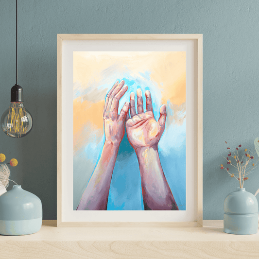 "Holy Hands" - Fine Art Print
