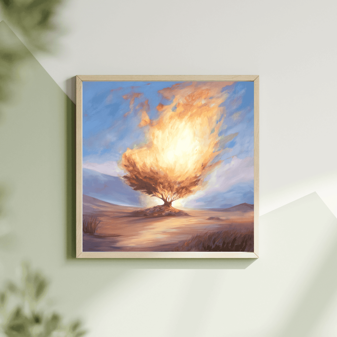 "I Am That I Am - Ehyeh Asher Ehyeh" - Fine Art Print