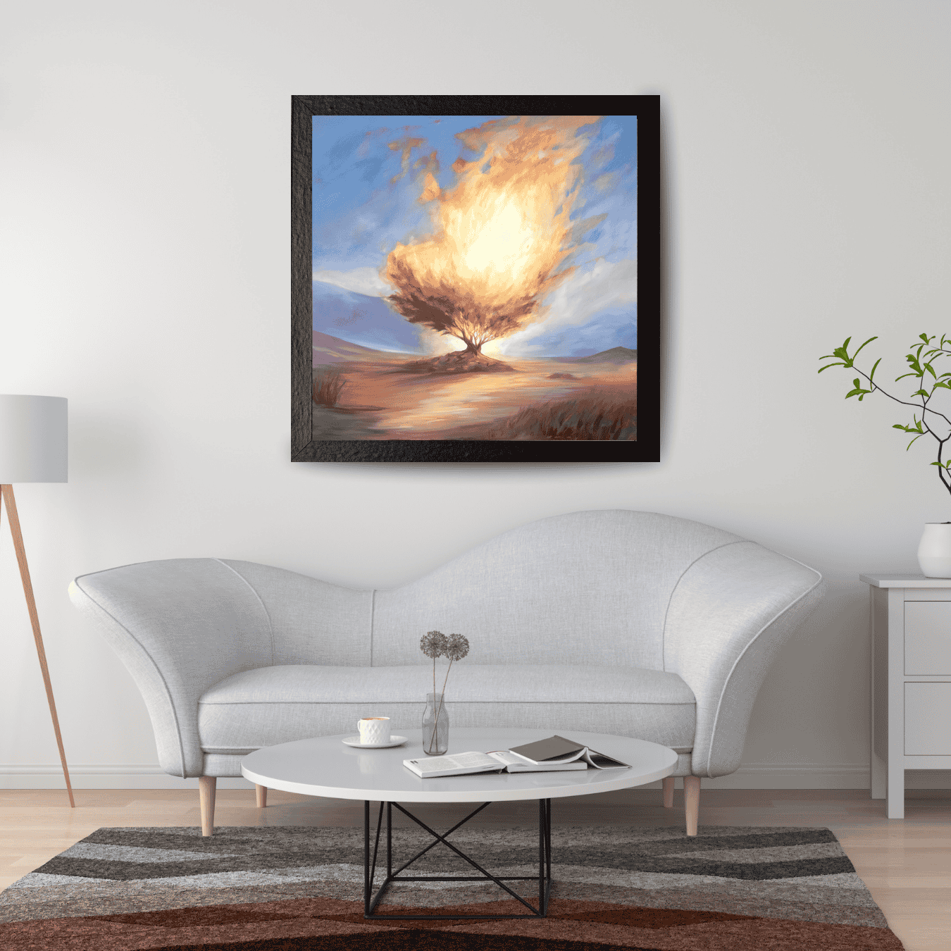 "I Am That I Am - Ehyeh Asher Ehyeh" - Fine Art Print