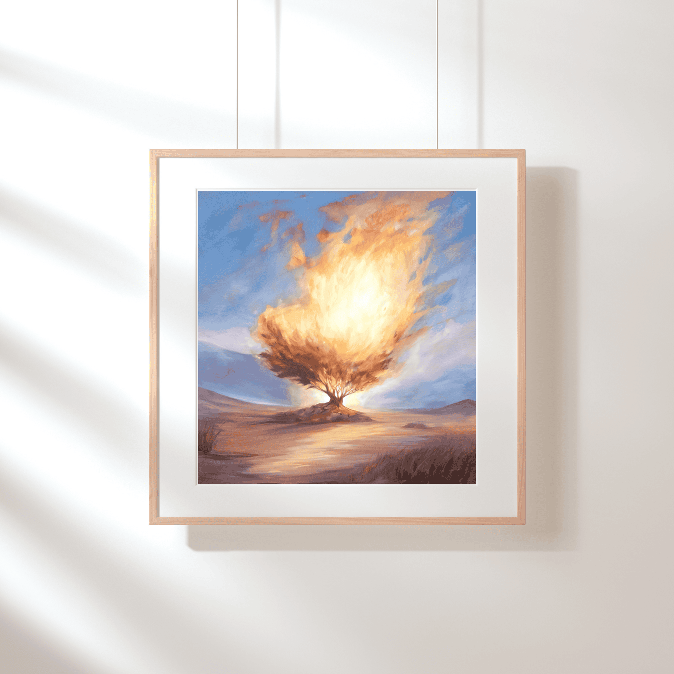 "I Am That I Am - Ehyeh Asher Ehyeh" - Fine Art Print