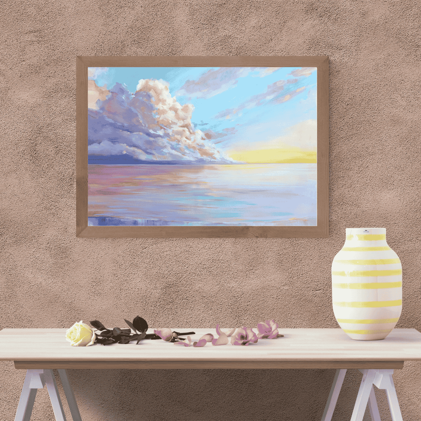 "I Am Washing You" - Fine Art Print