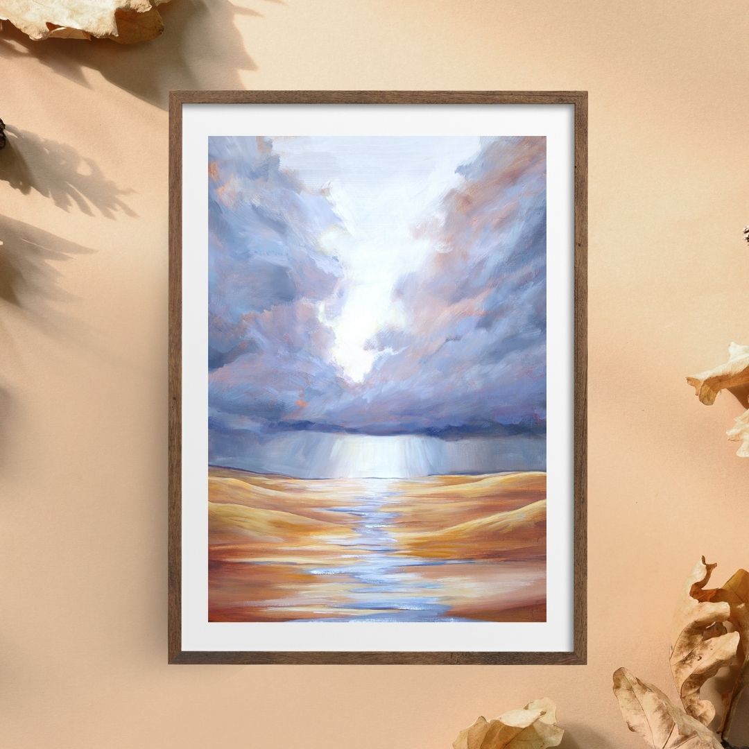 "Rivers In The Desert" - Fine Art Print