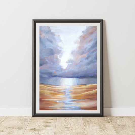 "Rivers In The Desert" - Fine Art Print
