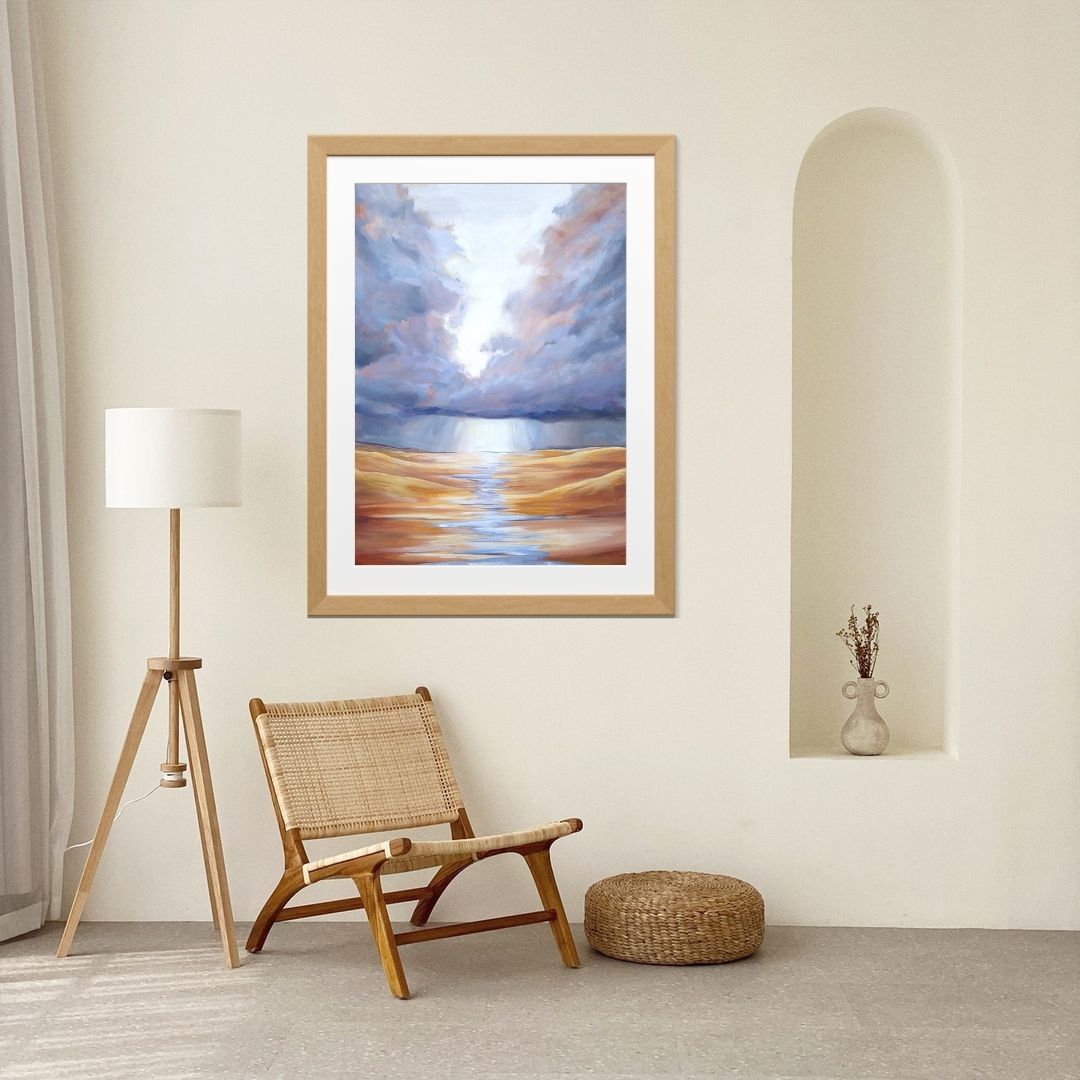 "Rivers In The Desert" - Fine Art Print