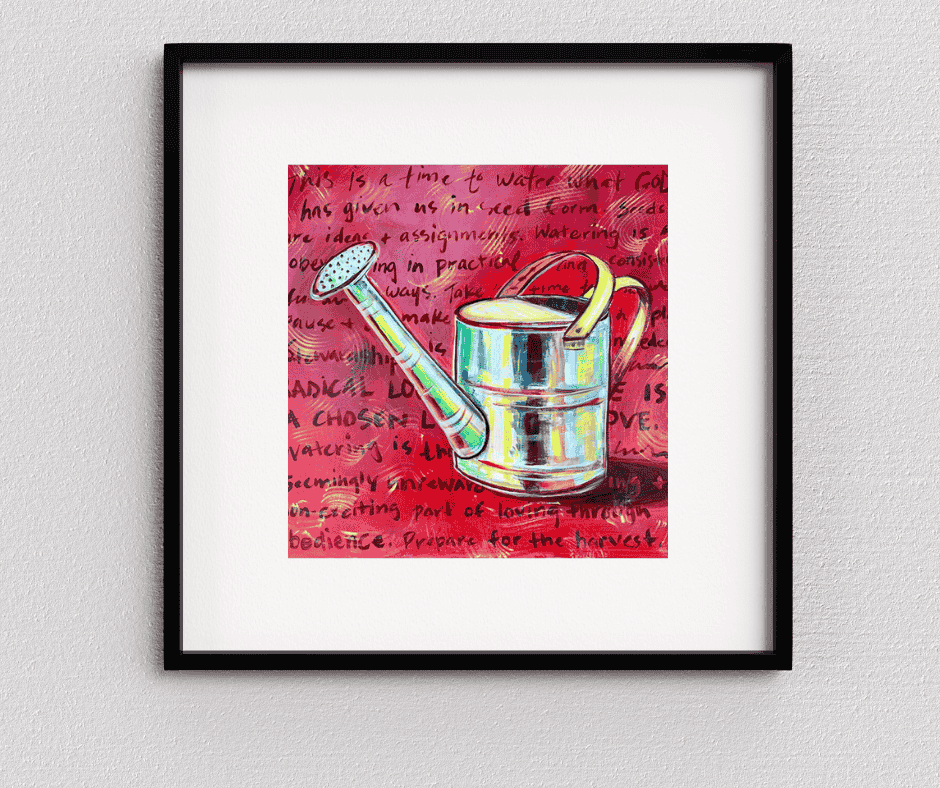 "Time To Water" - Fine Art Print