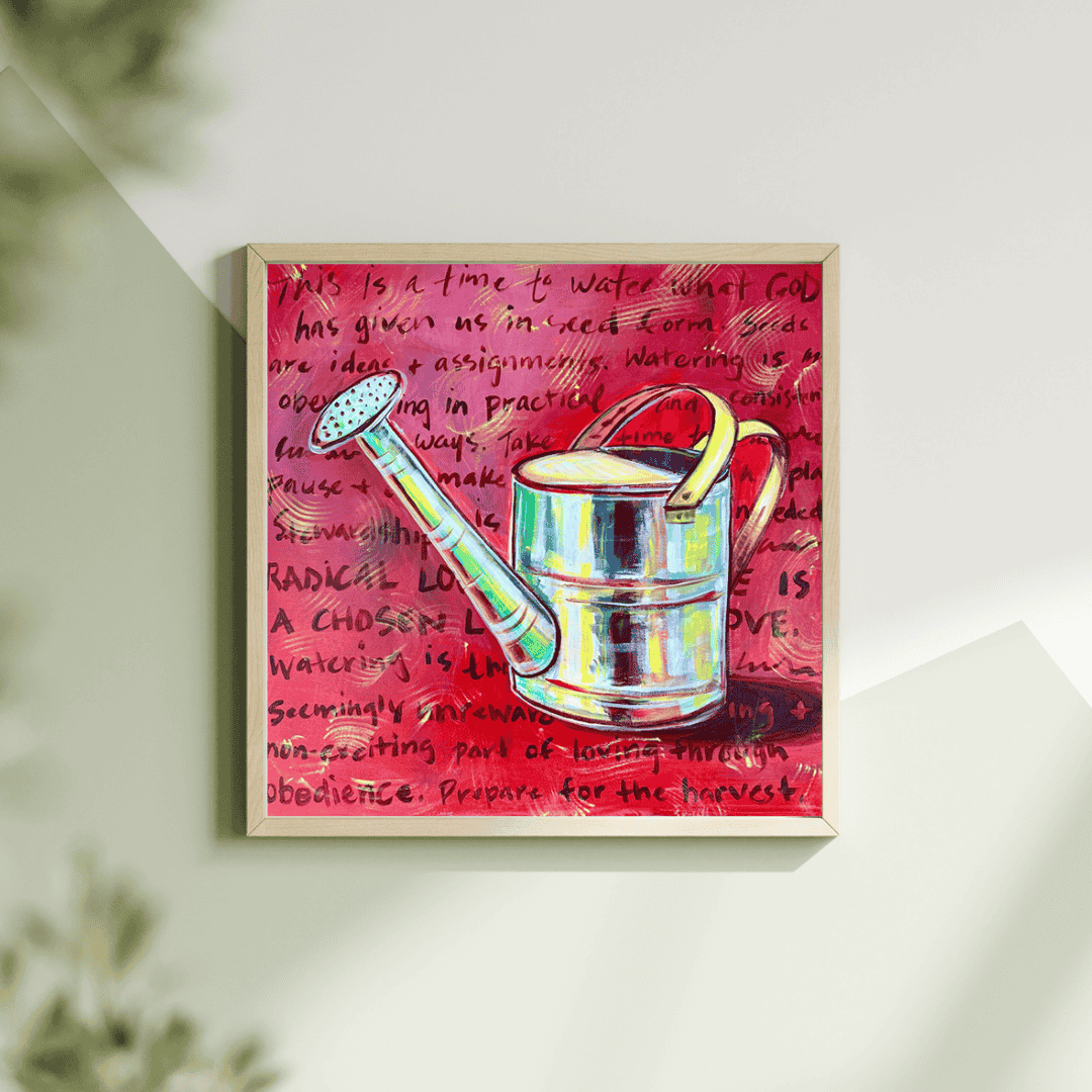 "Time To Water" - Fine Art Print