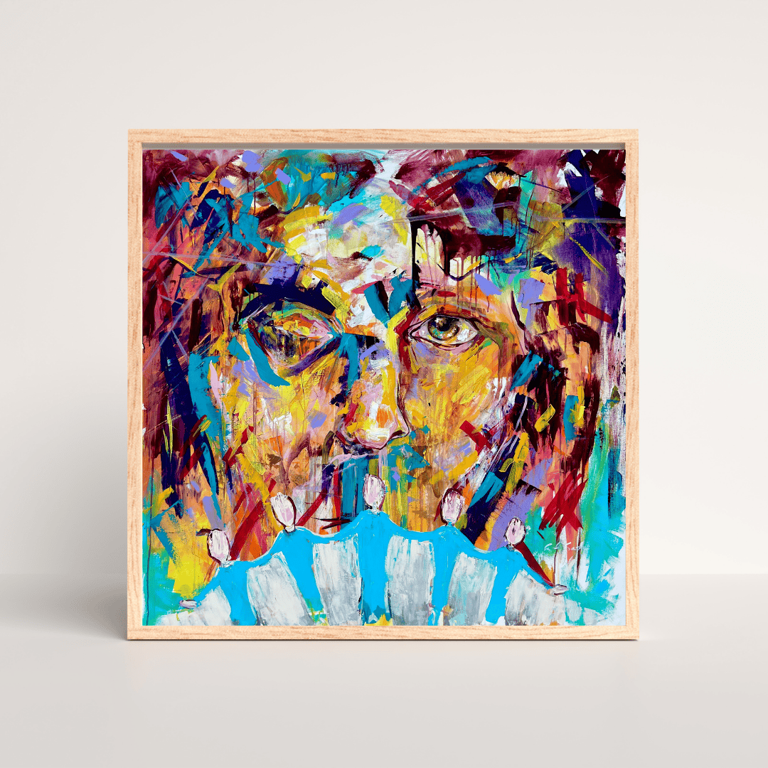 "Jesus Eyes" - Fine Art Print