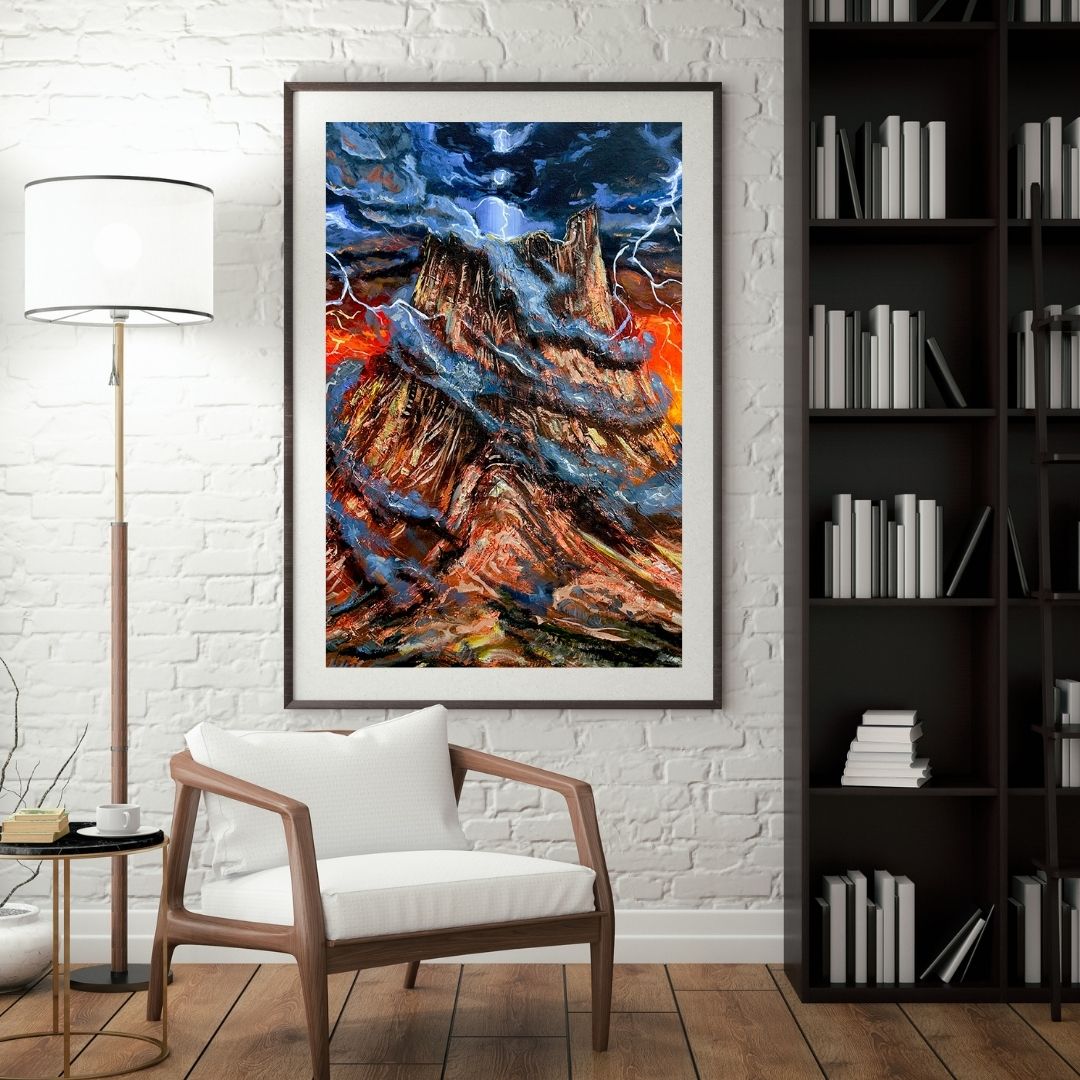 "Mount Sinai" - Fine Art Print