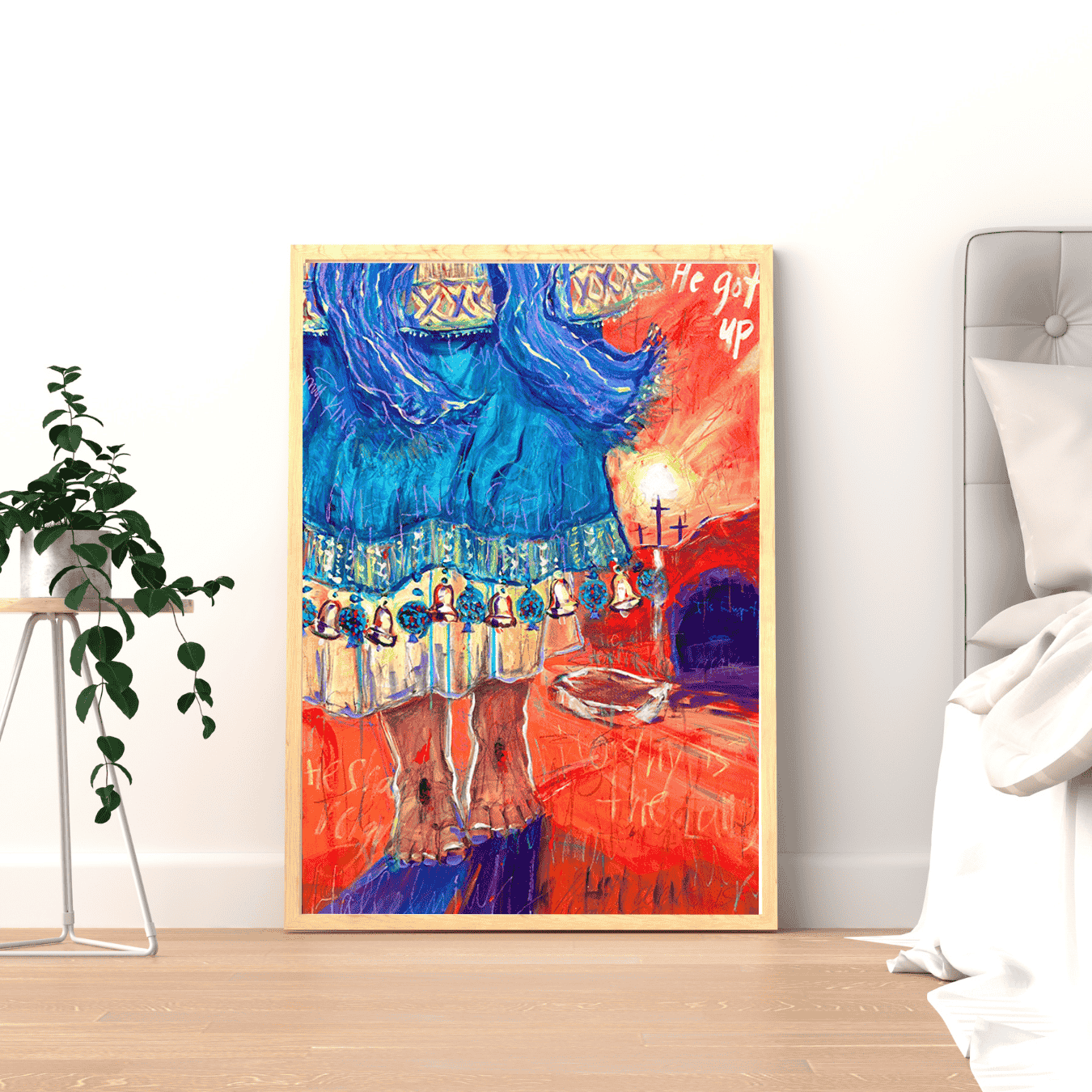 "He Got Up" - Fine Art Print