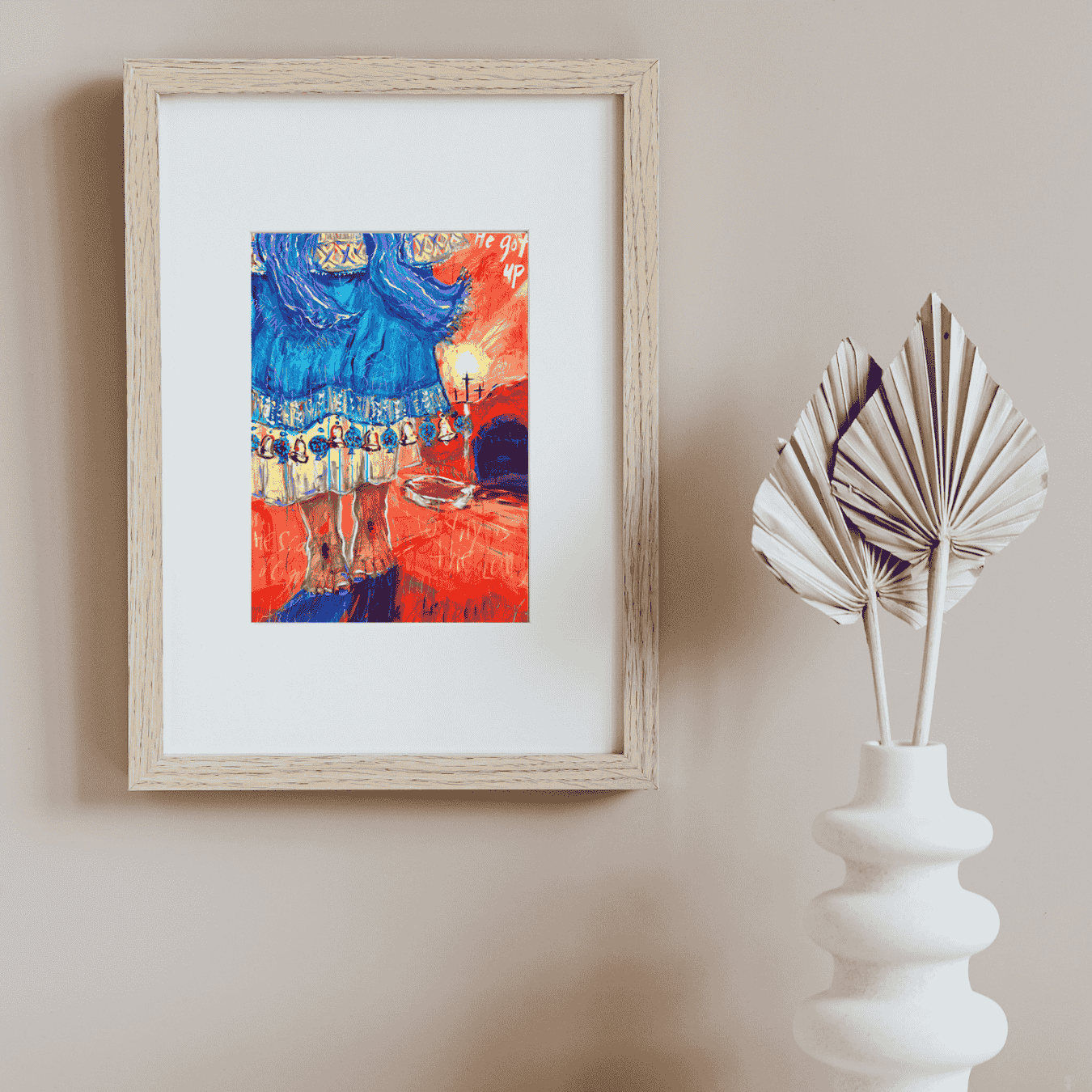 "He Got Up" - Fine Art Print
