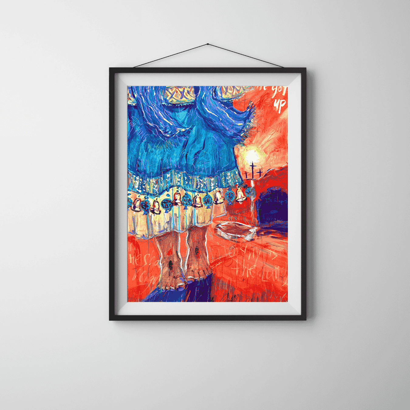 "He Got Up" - Fine Art Print