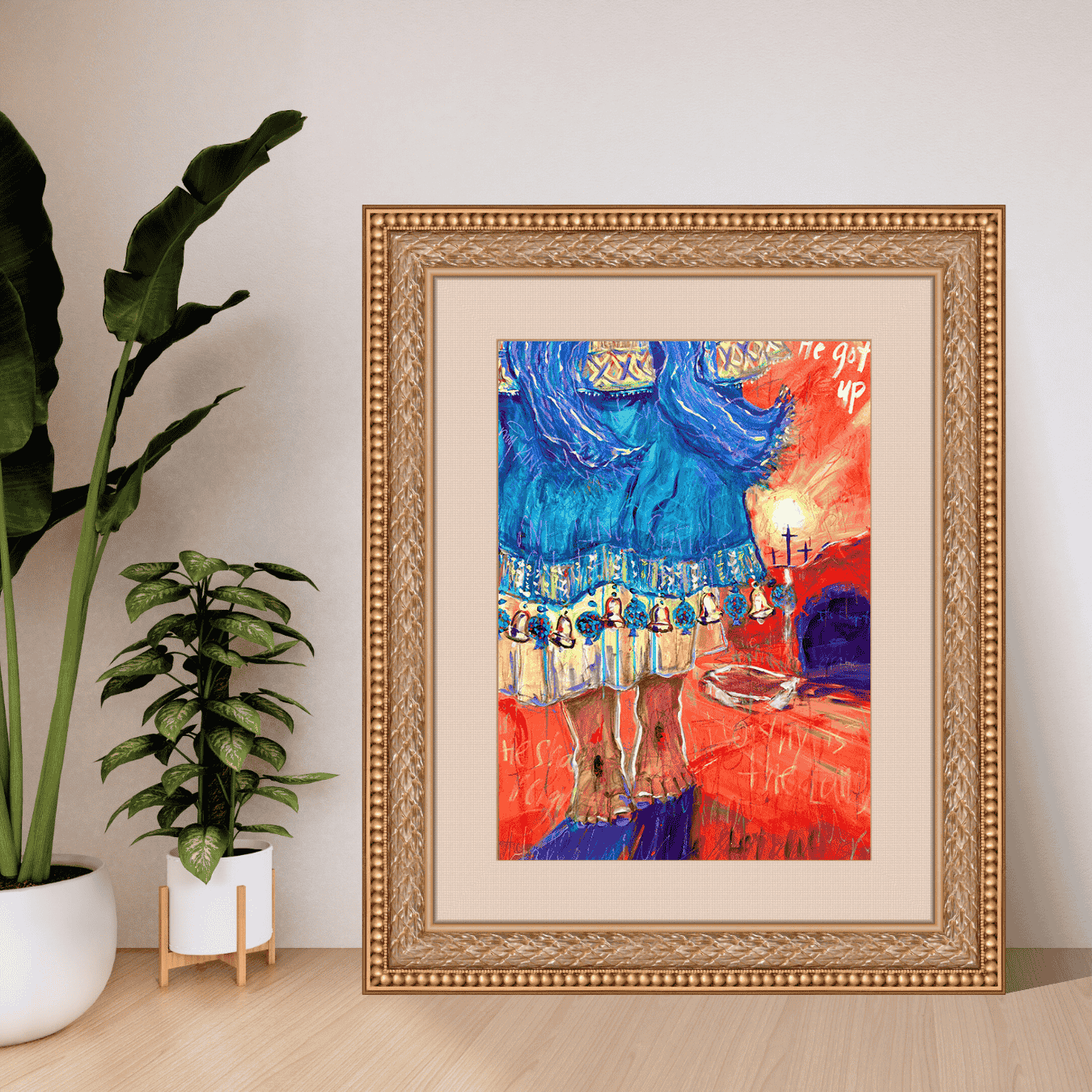 "He Got Up" - Fine Art Print